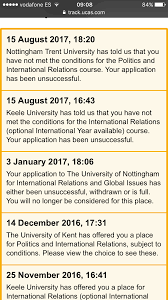 An unsuccessful application means the university has chosen not to offer you a place, while a withdrawn choice means a course has been withdrawn by either you or the university or college. No Uni Till Next Year Album On Imgur