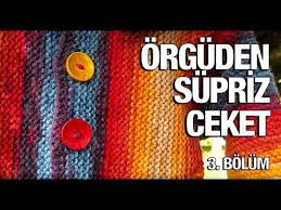 Orgu Supriz Ceket Modelleri Sizlere Harika Cok Guzel Bebek Hirka Modeli Olan Orgu Bulmaca Hirka Modelini Turkce Videolu Anlatim Orgu Bebek Ceket Orgu Modelleri