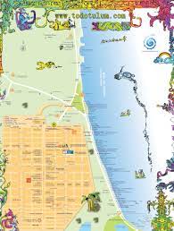 Tulum On A Map Tulum Tourist Map - Tulum Mexico • Mappery | Mexico Travel, Tulum Tourist,  Tulum Mexico