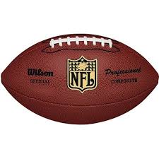 nfl pro replica official size composite leather game football