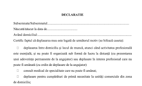 Anisie, despre declaraţia pe propria răspundere care trebuie completată la revenirea elevilor la şcoală: DeclaraÈ›ie Pe Proprie RÄƒspundere Pe Care È›i O Cere PoliÈ›ia