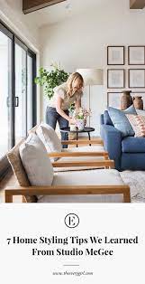Home styling with us is all about elevating your own unique style. 7 Home Styling Tips We Learned From Studio Mcgee In 2021 Mcgee Home Studio Mcgee Living Room Living Room Inspo