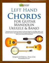 Details About Left Hand Chords For Guitar Mandolin Ukulele And Banjo Essential Chord Finger