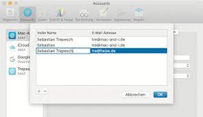 Maybe you would like to learn more about one of these? Tipp Absendername In Apple Mail Andern Heise Online