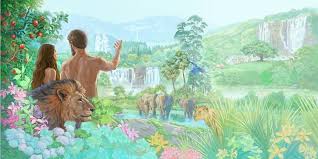 A Historia Do Casamento Facil De Ler Adam And Eve Garden Of Eden Bible Pictures
