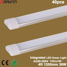 Led Tube 120cm Integrated Led Light Clean Purification Tube Light 4ft 36w Led Flat Batten Light Led Tube Light Lamp Led Bulbs Tubes Aliexpress