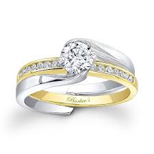 88 list price $598.99 $ 598. Barkev S White Yellow Gold Bridal Set 7916sty Barkev S