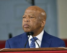 John Lewis crosses Edmund Pettus Bridge in Selma for final time