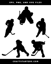 Child Hockey Player Silhouette Clip Art Silhouette Clip Art Boy Silhouette Clip Art