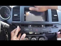 N/a car stereo antenna trigger. How To Remove And Install Aftermarket Radio In 2008 2017 Mitsubishi Lancer Gts Youtube