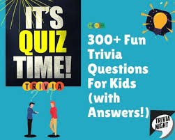 Ask questions and get answers from people sharing their experience with risk. 300 Fun Trivia Questions For Kids With Answers Kidpillar