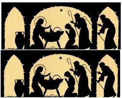 Nativity Silhouette Candle Holder 12 Days Of Christmas Day 3 Knick Of Time