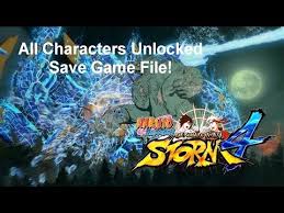 Most characters can be unlocked by playing through the story mode. All Characters Unlocked Save Game Naruto Shippuden Ultimate Ninja Storm 4 Discussions Generales