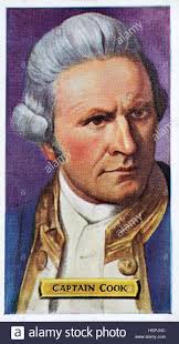 James cook portrait hi-res stock photography and images