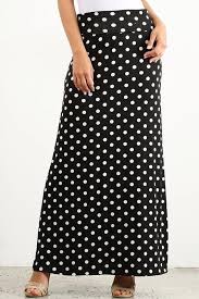 Black And White Polka Dot Maxi Skirt Polka Dot Maxi With Images Maxi Skirt Skirts A Line Skirts