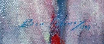 New York Oil Painting BEN SOLOWEY 'Alice Simmons',1928, 20" x 16"