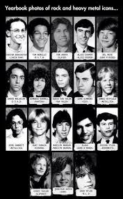 The High School Years Of Rock Yearbook Photos Heavy Metal Yearbook