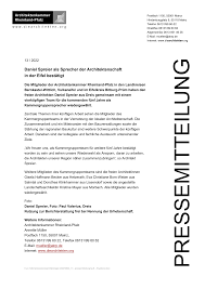 Daniel Spreier als Sprecher der Architektenschaft in der Eifel bestätigt