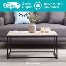 Adapun beberapa pilihan furniture dan dekorasi ruang tamu yang bisa anda jadikan inspirasi untuk ruang tamu kecil nan minimalis adalah seperti berikut ini. Jual Dekoruma Ashi Meja Ruang Tamu Minimalis Coffee Table Terbaru Juli 2021 Blibli