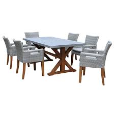 We've been providing expertly handcrafted hardwood furniture to all of lancaster we specialize in hardwood amish dining room chairs in a wide variety of types and sizes. Windermere 7 Piece Dining Set With Cushions Reviews Birch Lane