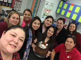 I would like to nominate my kinder team at Veterans Memorial and my second  grade team members from Zaffirini Elementary. These ladies have made a  great impact