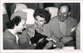 Lorraine Day Husband Leo Durocher Actresses Postcard