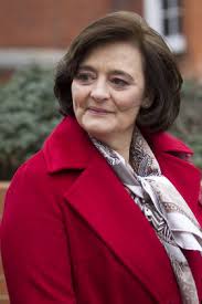 Cherie Blair Chats 3 Year Old Editorial Stock Photo