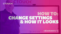 How to change settings in UBoardMate CC