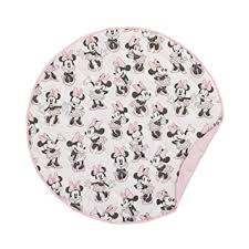 Check spelling or type a new query. Amazon Com Disney Minnie Mouse Round Quilted Tummy Time Play Mat Pink Grey White Black 36 Baby