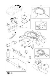 Opel Astra G Zafira A Folding Roof Fittings Contd Opel Epc Online Nemigaparts Com