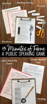 Hall has provided the following tips for better project management: Real World Speech Project For Middle Or High School English Classes The Most Fun We Had A Public Speaking Activities Public Speaking High School English Class