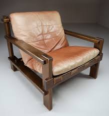 Vintage scandinavian mid century buffalo leather lounge chair 1970s. Patinated Cognac Leather Lounge Chair By Carl Straub Germany 1960s Mid 20th Century Chairs Items By Category European Antiques Decorative