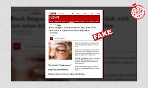 Most people get better on their own without treatment. No Bbc Did Not Link Black Fungus To Cow Urine Viral Image Is Fake
