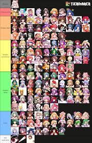 Touhou all character