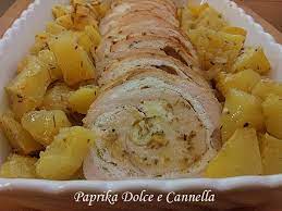 Non contiene alcun additivo o conservante. Rotolo Di Tacchino Al Forno Con Patate Paprika Dolce E Cannella