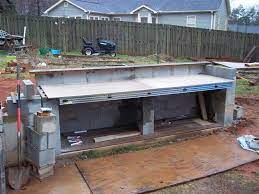 When done with precision, outdoor kitchens made from cinder blocks are incredible. Pin By Elaine Burritt On Projects Outdoor Kitchen Plans Outdoor Kitchen Build Outdoor Kitchen