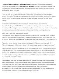 Apa saja negara negara yang tergabung dalam asean? Pengenalan Penubuhan Asean