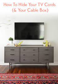 Concealing wires doesn't just deter thieves from cutting them, but also prevents any damage to the wires that could stop the cameras working. How To Hide Tv Wires For A Cord Free Wall Young House Love
