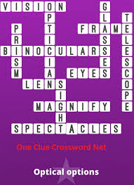 Jamie grill / getty images an element word search is a fun way to learn how to spell the names o. Optical Options Bonus Puzzle Get Answers For One Clue Crossword Now