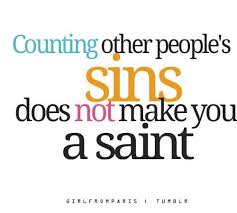 Image result for Stop counting iniquity