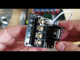 Installing heat bed mosfet on tronxy x5s !!! Bigtreetech Skr Pro V1 1 And Heated Bed Power Module Hotbed Mosfet Expansion Module Youtube
