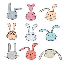Rabbit Clipart Bunny Clipart Cute Bunny Clipart Cute Bunny Etsy Cute Animal Clipart Rabbit Clipart Bunny Drawing