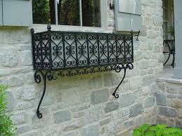 Pin By Suzie Dekerlegand On Window Boxes Wrought Iron Window Boxes Iron Decor Wrought Iron Decor