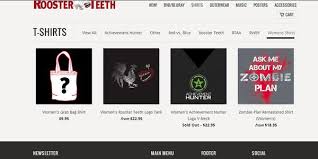 Petition Get Rooster Teeth To Make More Womens Shirts In