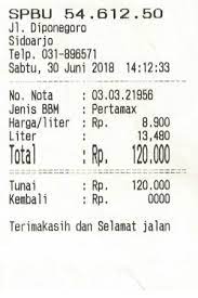 Check spelling or type a new query. Struk Spbu Pertamina Cetak Struk Pembayaran Spbu Pertamina Pdf Free Download