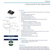 Datasheet - VIPer01 - Energy saving off-line high voltage ...