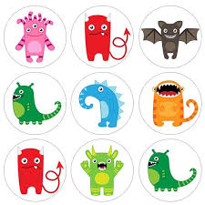 Dino Like Monsters Monstros Artigos Para Festa Estampas