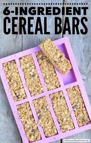 6 Ingredient Cereal Bars Recipe Cereal Bars Cereal Recipes Cereal Bars Recipes
