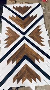 Wood Project Geometric Art Mosaic This Wood Project Was So Fun Woodworking Gone Boho This Is A Progress Wood Wall Art Diy Diy Wall Art Wood Projects
