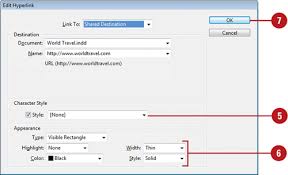 Change the color of content content in indesign can have a color stroke (border) and a color fill. Converting And Stylizing Hyperlinks Adobe Indesign Cs5 On Demand Creating An Interactive Document Informit